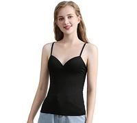 TTPSRY Debardeur Femme Tank Top Bretelles Fines Tops sans Manche Forme Cœur Haut Chic Vetement Ete Caraco Moulant Cami Basique Polyvalent Confortable