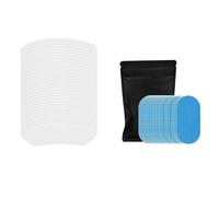 Ttpsry Lot De 60 Patchs Anti Ronflement Adhésif Respirant Et Imperméable Aide À La Réduction Du Ronflement Confort Et Efficacité Accessoire Sommeil Pour Adultes Et Enfants(White Blue)