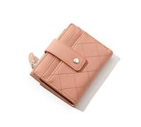 TTPSRY Porte Monnaie Femme Petit Cuir PU Portefeuille Zippé Poche à Monnaie Boutons Pression Portefeuilles Souple Plusieurs Compartiments Emplacements Classique pour Cadeau（Rose）