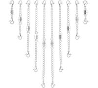 TTPSRY Rallonges de Chaîne Magnétiques Fermoirs Mousqueton Connecteurs Bijoux Extension Collier Bracelet