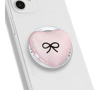 TTPSRY Support Téléphone Magnétique Forme Cœur Nœud Papillon Coussin Gonflable Transparent Adhésif Universel Compatible Tous Smartphones