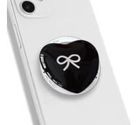 TTPSRY Support Téléphone Magnétique Forme Cœur Nœud Papillon Coussin Gonflable Transparent Adhésif Universel Compatible Tous Smartphones