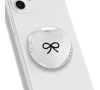 TTPSRY Support Téléphone Magnétique Forme Cœur Nœud Papillon Coussin Gonflable Transparent Adhésif Universel Compatible Tous Smartphones