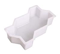 TTSJSM Moule Beton,Moule Pave Beton 2 pièces Mold chaussées de béton bricolage en plastique Chemin Maker Brique Ciment Pavage Mold La Stone Road Moisissures Pavage Outil de jardin Décoration
