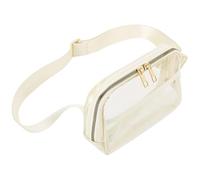 TTTLLNN Sac banane tendance transparent pour un style de vie actif, sac à bandoulière de voyage avec compartiments spacieux