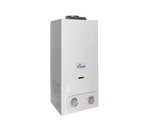 Ttulpe Indoor B-6 P50 Eco Chauffe-eau instantané au gaz propane, 1,5 V, blanc
