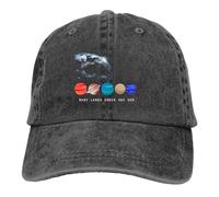 TTVXIHL Casquettes de Baseball de Haute qualité, de Nombreuses Terres sous Un Soleil Chapeau Multicolore Casquette pour Femmes à pic Science Chapeaux de Protection de visière personnalisés