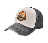 TTVXIHL Chapeau pour Homme, Pur Coton Chaud。 Grover Hot Springs State Park Californie Rétro Souvenir Badge Casquette de Baseball Wild Ball Hat Chapeau de Golf Chapeaux pour Femmes 2025 Hommes