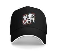 TTVXIHL Mains Off Sécurité Sociale Protestation Résister Sauver Démocratie Casquette de Baseball y2k Rétro Trucker Chapeau Été Unisexe Hommes Casquettes de Baseball, Cadeau de Noël