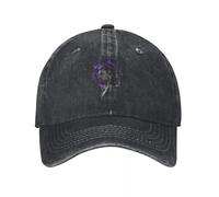 TTVXIHL Pur Coton Chaud, Gale Baldurs Gate 3 Vintage Mode Denim Chapeau Respirant Design Casquettes pour Hommes Casquette de Baseball pour Femmes