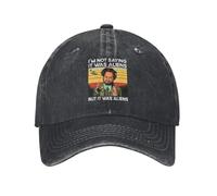 TTVXIHL Pur Coton Chaud, Je ne dis Pas Que c’était Aliens & Alien Retro Denim Chapeau Chapeau d’été léger Casquette de Baseball pour Hommes