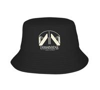 TTVXIHL Pur Coton Chaud, Unisexe en détresse Pont-Levis Gamer Bucket Hat Soft Fold Fisherman Hats Été Mode Chasse Caps Visière Chapeau