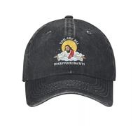 TTVXIHL Pur Coton Chaud, Vous êtes Tous des déceptions Christ Sarcastique Chrétien Religieux Humour Chapeau en Denim Casquette pour Hommes Casquette de Baseball pour Femmes