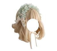 TTYAO REII Bandeau japonais Lolita pour femme de soubrette - Accessoire de cheveux pour femme - Vert clair