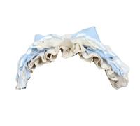 TTYAO REII Bandeau kawaii avec nœud Lolita - Gros nœud - Accessoires pour cheveux de fille - Pour goûter (Bleu Beige, M)