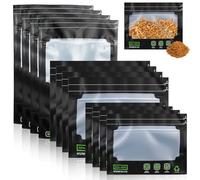 TTYSHIP® 12 Pièces Grove Bag, 30g/85g/100g Grove Bags avec Contrôle de D'humidité Intégré(58-62%), Protection Optimale pour les Herbes