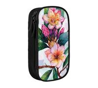 ttyuac Trousse à crayons avec impression de karaté pour hommes, grande capacité, 2 compartiments à double fermeture éclair, tissu Oxford de qualité supérieure, esthétique, trousse de papeterie pour