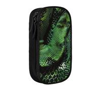 ttyuac Trousse à crayons avec impression de karaté pour hommes, grande capacité, 2 compartiments à double fermeture éclair, tissu Oxford de qualité supérieure, esthétique, trousse de papeterie pour