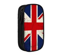 ttyuac Trousse à crayons avec imprimé plage et coquillages - Grande capacité - 2 compartiments - Double fermeture éclair - Tissu Oxford de qualité supérieure - Esthétique - Organiseur de papeterie