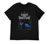 ttyutudeewwewe Best Wolves in The Throne Room Black Cascade American T-Shirt Size S-2XL Black