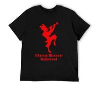 ttyutudeewwewe Chateau Marmont Hollywood Hotel Logo Men's T-Shirt Black