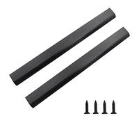 TTZEZE - Lot de 10 poignées cachées en alliage d'aluminium très résistantes pour maison, salle de bain, chambre à coucher, cuisine, porte, commode, tiroir, armoire avec vis (centre du trou 320 mm)