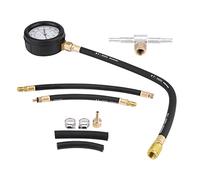 Tu 113 Kit de Testeur de Jauge de Pression de Carburant Outil de Diagnostic de Pompe d'injection d' avec Mesure à Double échelle pour Le Test et l'entretien du Système de Carburant du