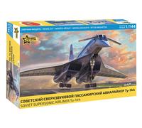 Tu-144 Avion Supersonique Soviétique 1:144 Kit De Modèle En Plastique ZVEZDA