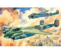 Tu-2s, WWII Soviet Bomber 1:72 Plastique Model Kit Icm