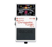 Pédale accordeur chromatique pour guitare et basse TU-3 BOSS | Un produit de référence | Un boîtier de pédale compacte BOSS à toute épreuve | Indicateur LED à 21 segments | Précis à +/- un centième