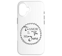 Tu Amor ES Sin Fin mí Jesús. Coque pour iPhone 16