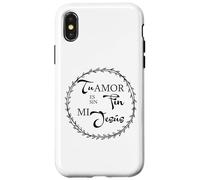 Tu Amor ES Sin Fin mí Jesús. Coque pour iPhone X/XS