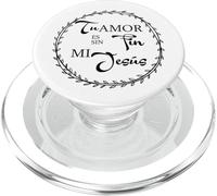 Tu Amor ES Sin Fin mí Jesús. PopSockets PopGrip pour MagSafe