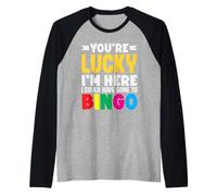 Tu as de la Chance Que Je sois là, j'aurais PU Aller au Bingo Manche Raglan