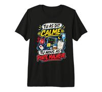 Tu As Dit Calme Infirmière de Nuit Humour Garde Collègue T-Shirt Haut de Gamme