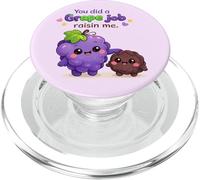 Tu as Fait Un Travail de Raisin, Fais-Moi Un drôle de Jeu de Mots PopSockets PopGrip pour MagSafe