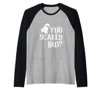 Tu as Peur, frère ? Fantôme d'halloween : Spooky Stupid Manche Raglan