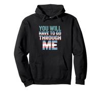 Tu devras Passer par Me Trans Pride Sweat à Capuche
