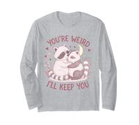 Tu ES Bizarre, Je Vais Te Garder, drôle d'amateur d'opossum en Forme de Raton Laveur Manche Longue