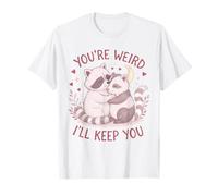 Tu ES Bizarre, Je Vais Te Garder, drôle d'amateur d'opossum en Forme de Raton Laveur T-Shirt