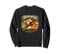 Tu ES Bizarre, Je Vais Te Garder fantaisiste, Renard étreignant Un Corbeau Sweatshirt