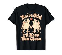 Tu ES étrange et Je Te garderai près de Moi avec des Grenouilles affectueuses T-Shirt