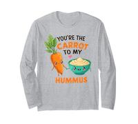 Tu ES la Carotte de Mon houmous Mignon végétarien Manche Longue