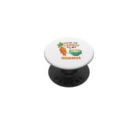 Tu ES la Carotte de Mon houmous Mignon végétarien PopSockets PopGrip Adhésif