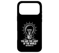 Tu ES la lumière du Monde Matthieu 5:14 Disciple du Christ Coque pour iPhone 17 Pro Max