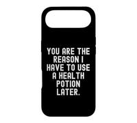 tu ES la Raison pour laquelle Je Dois Utiliser Une Potion de santé Plus Tard C'est drôle Coque pour iPhone Air