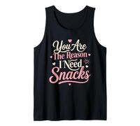 Tu ES La Raison Snacks Amour Drole Couple Débardeur