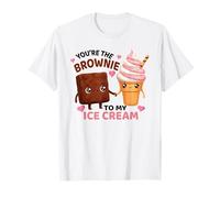 Tu ES Le Brownie de ma crème glacée, Cute Food T-Shirt