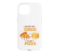 Tu ES Le Fromage de ma Pizza Cute Food Love Coque pour iPhone 15