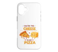 Tu ES Le Fromage de ma Pizza Cute Food Love Coque pour iPhone 16 Plus